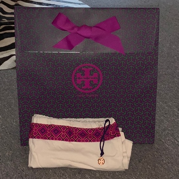 Authentic Tory Burch Frances colorblock satchel - Picture 5 of 5